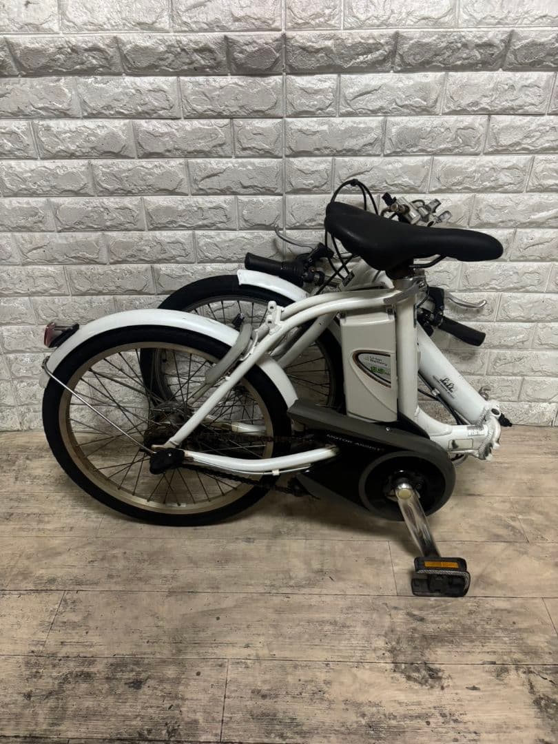 ✨折り畳み式電動自転車✨美品✨室内保管✨8.9ah✨パナソニックビビ✨完成車配送