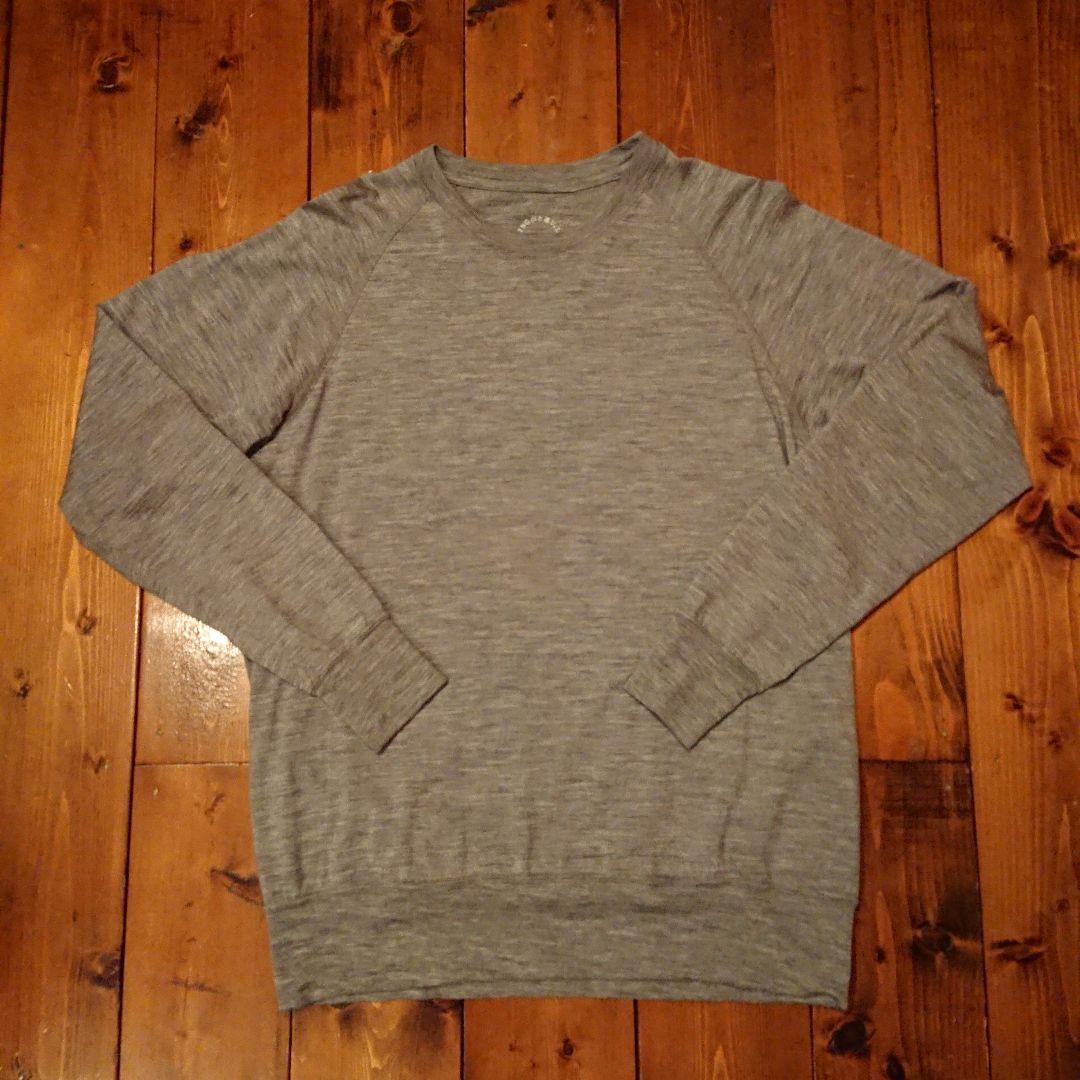 山と道 100% Merino Pullover Lサイズ