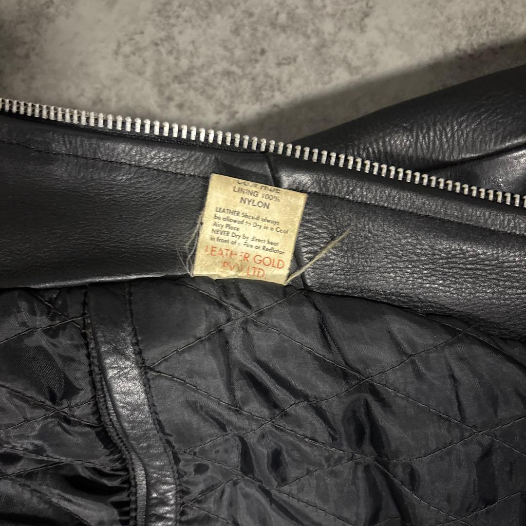 80s vintageハーレーダビッドソン ロゴ カスタムフリンジ レザー