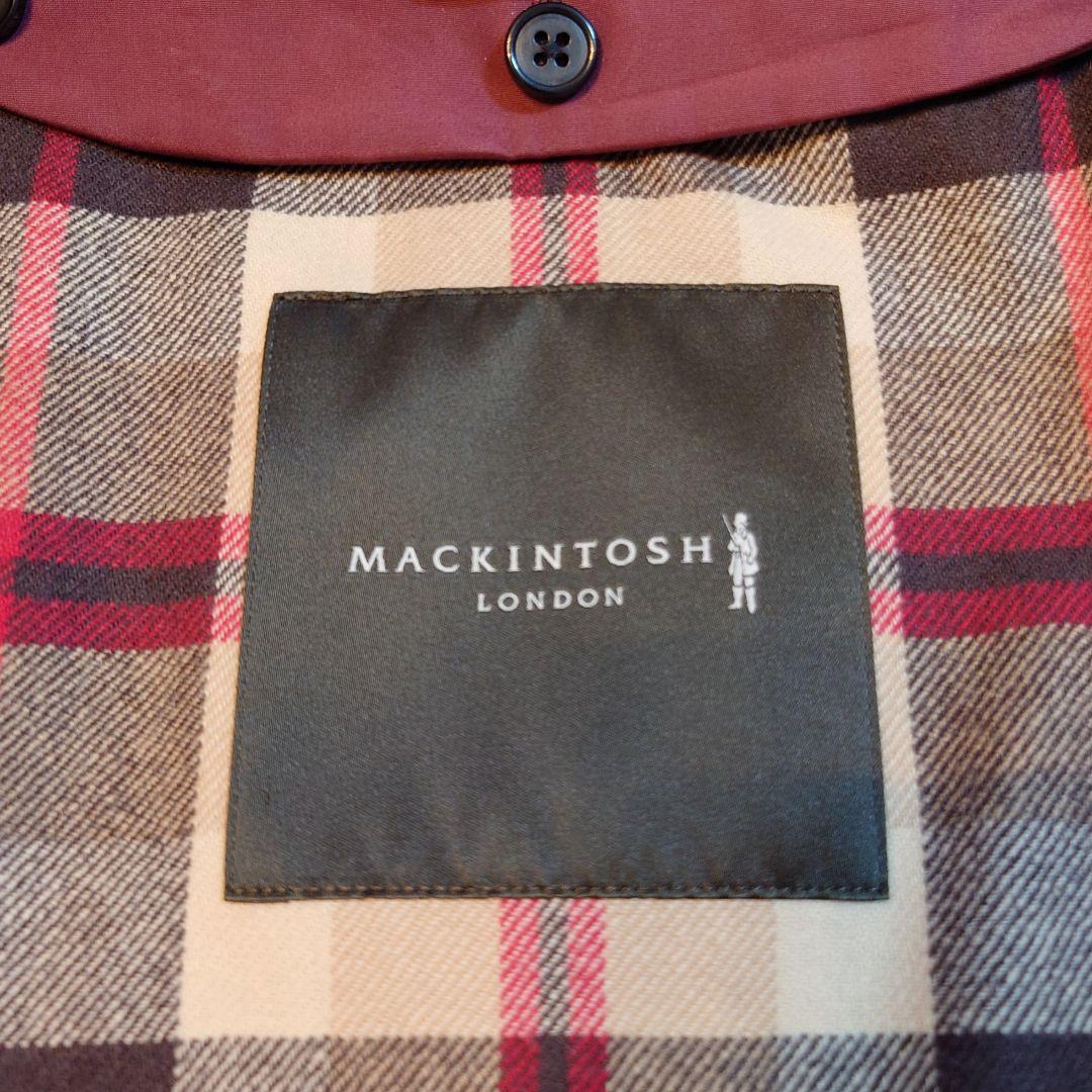 Ｖ*z様 マッキントッシュロンドン ダンケルド ステンカラーコート ボルドー 3