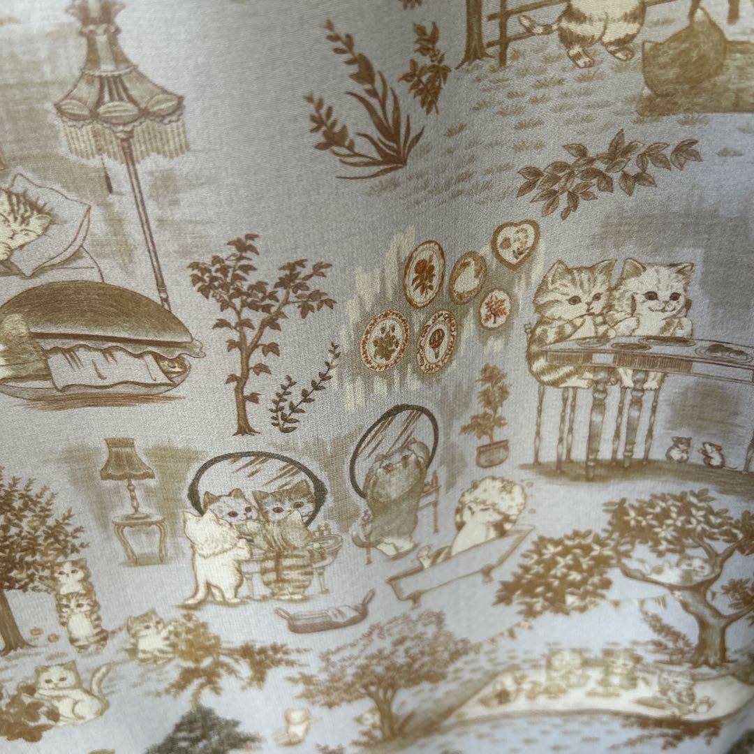 新品ローズティアラ22fabric 大きいサイズワンピース46定価38500