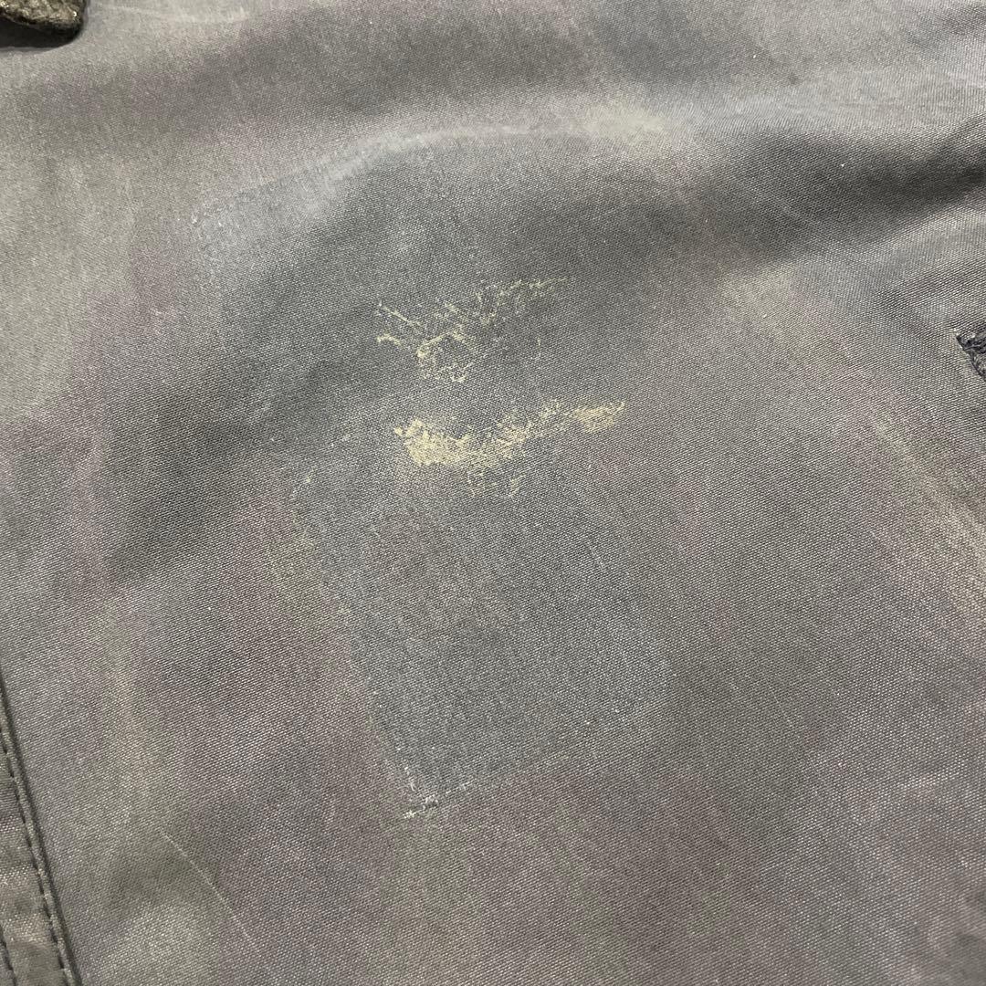 90s 英国製 barbour border オイルドジャケット ボーダー