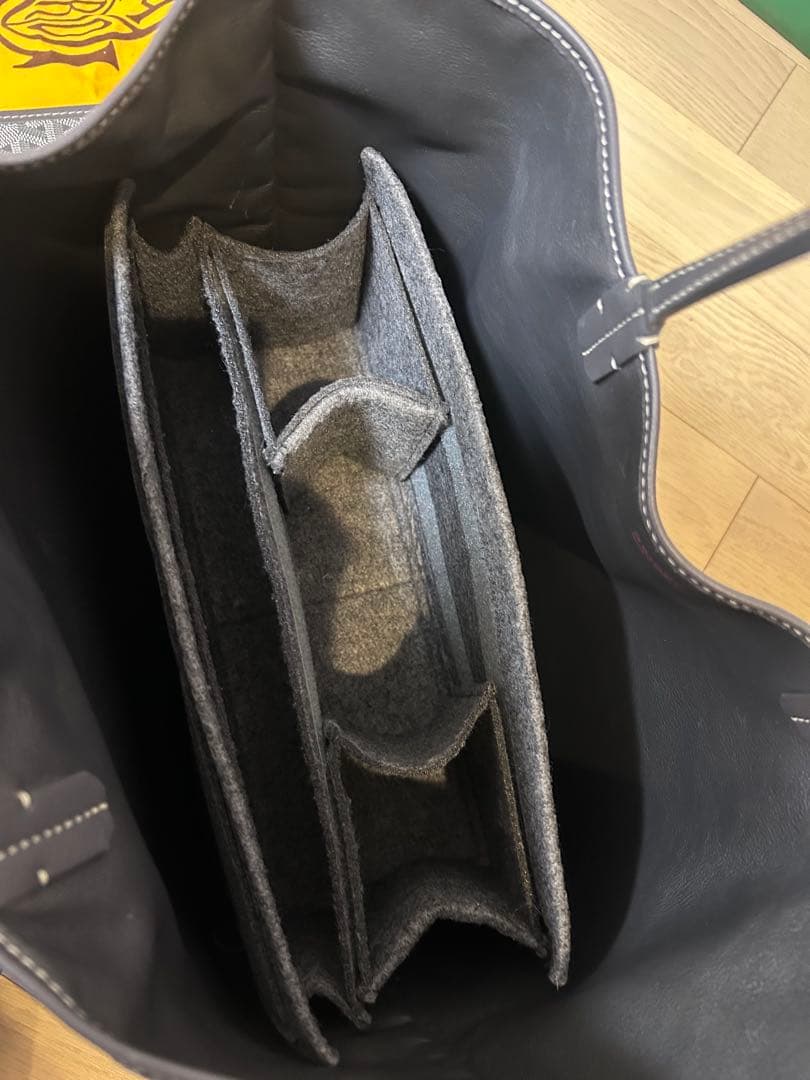 【購入証明書あり】ゴヤール アンジュPM リバーシブル グレー