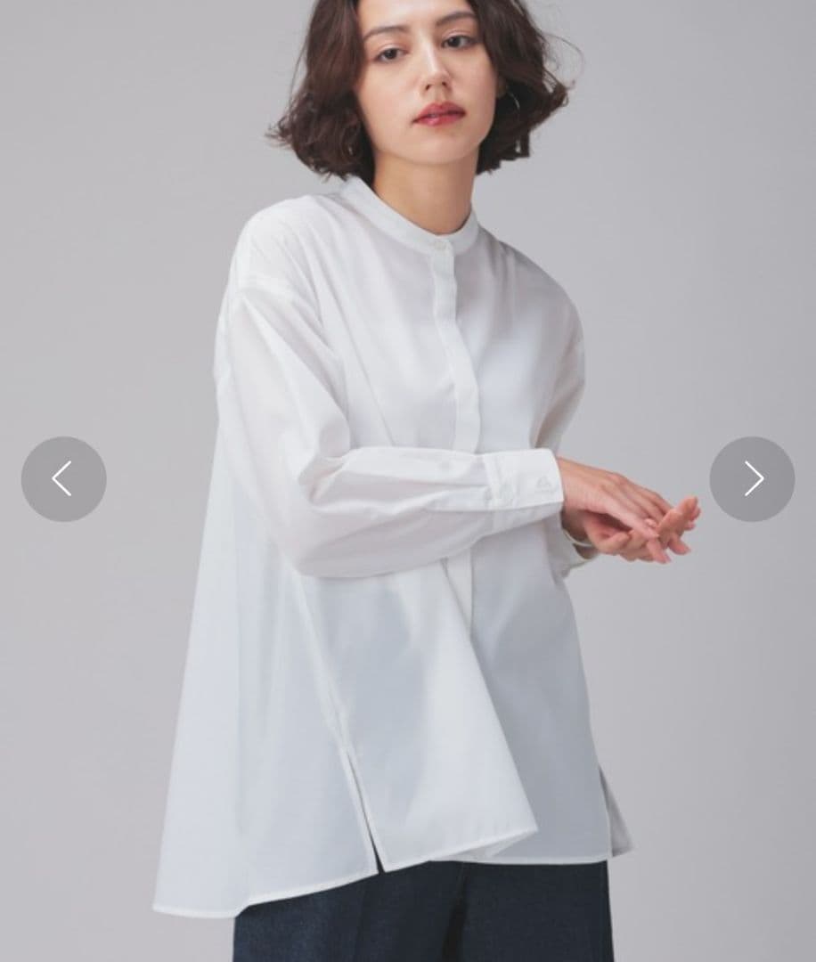 NATURAL BEAUTY BASIC×PLST　ジャケット×パンツ×ブラウス