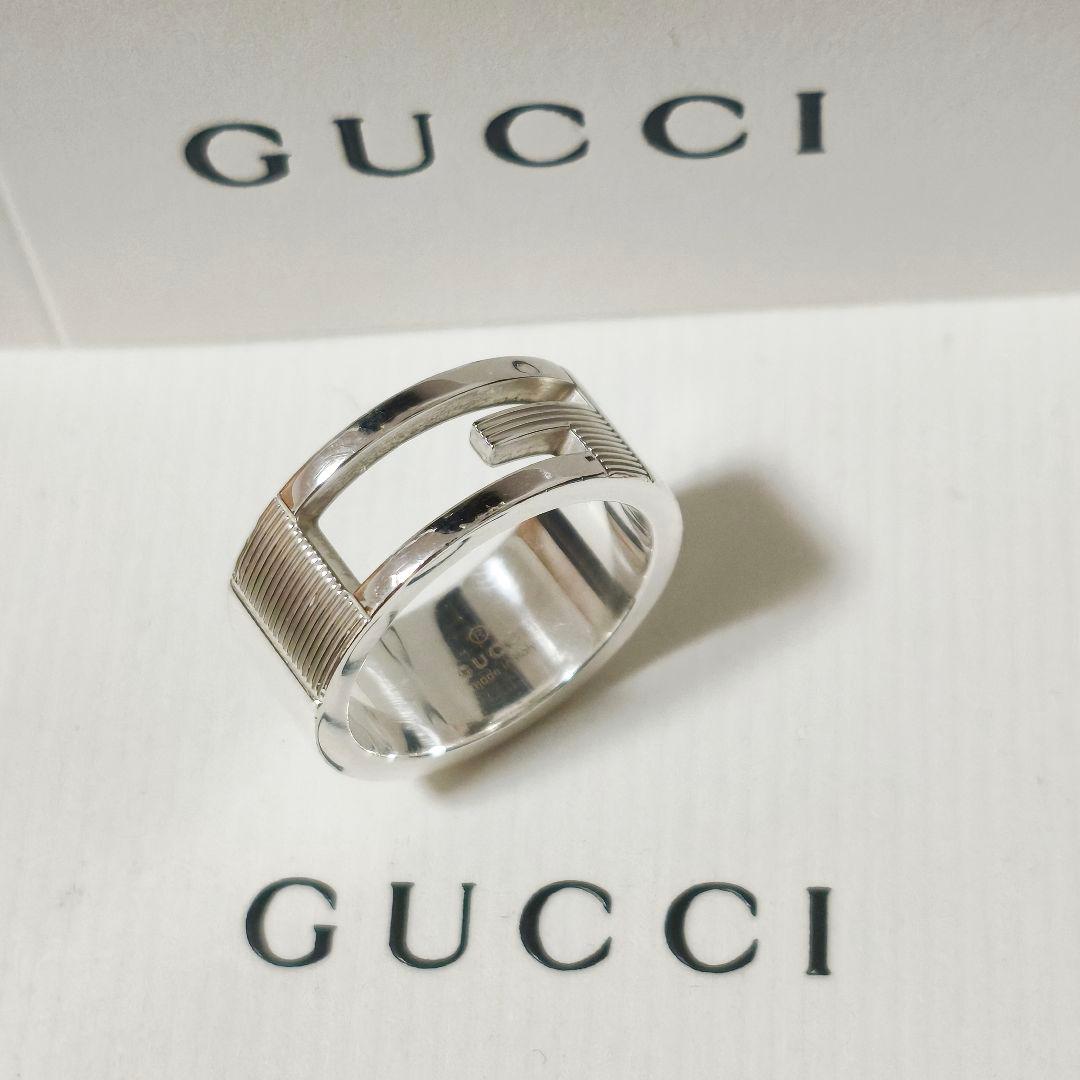 【美品】GUCCI グッチ Gリング 指輪 11号
