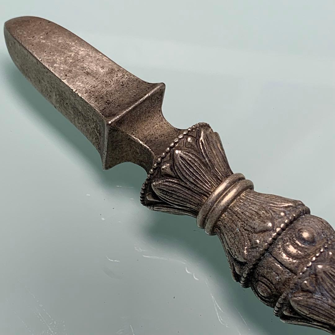 縁起物　旧蔵　チベット藏伝仏教 金剛杵　悟り　パワー　時代物アンティーク