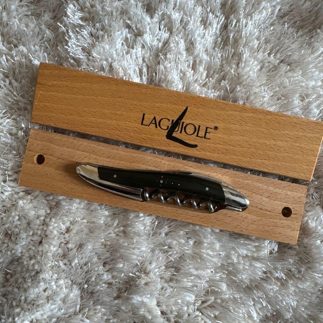 LAGUIOLE ソムリエナイフ　木製ケース付き