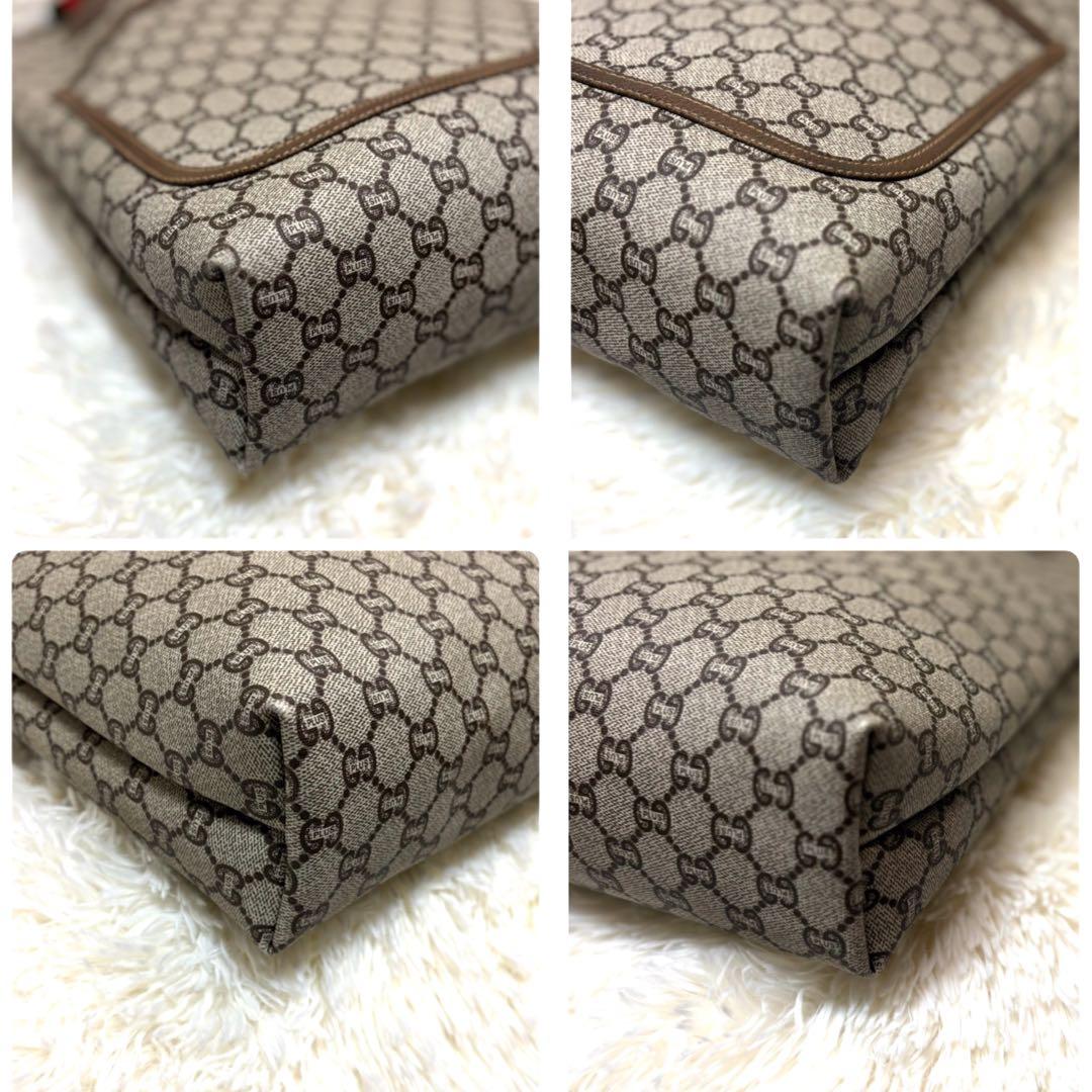 希少　極美品　グッチ GUCCI オールドグッチ　トートバック　シェリーライン