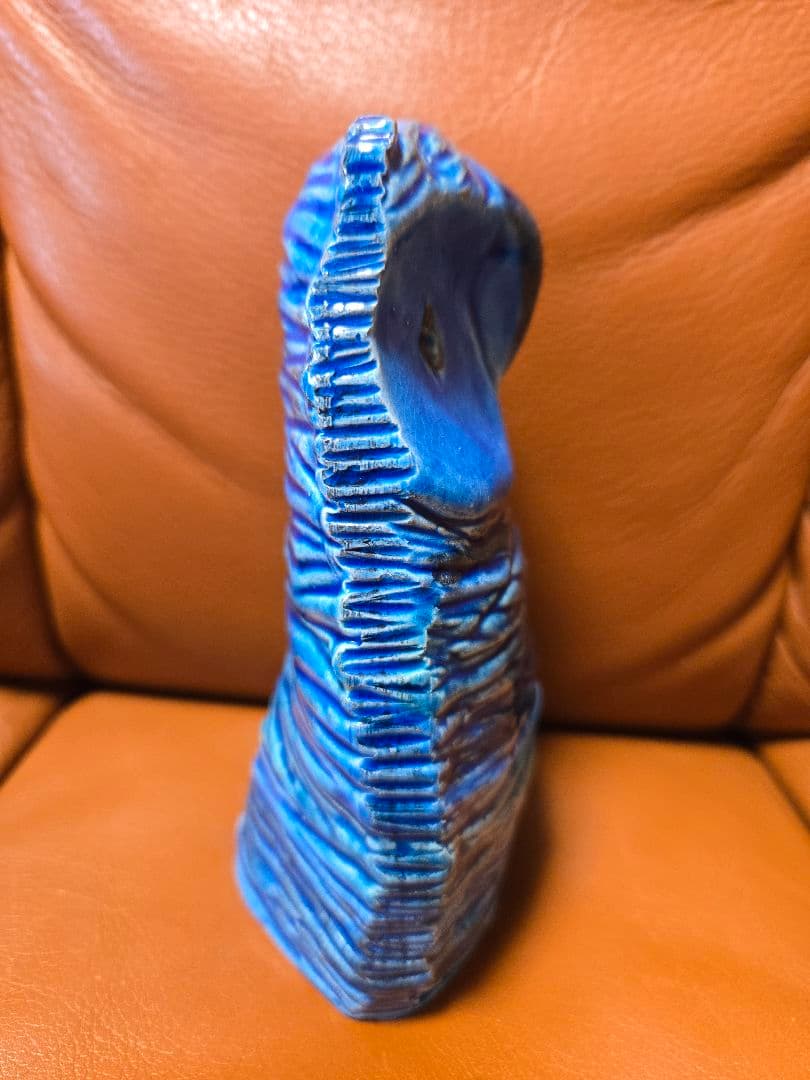 FLAVIA　フラビア　ビトッシ　リミニブルー　ふくろう　置物