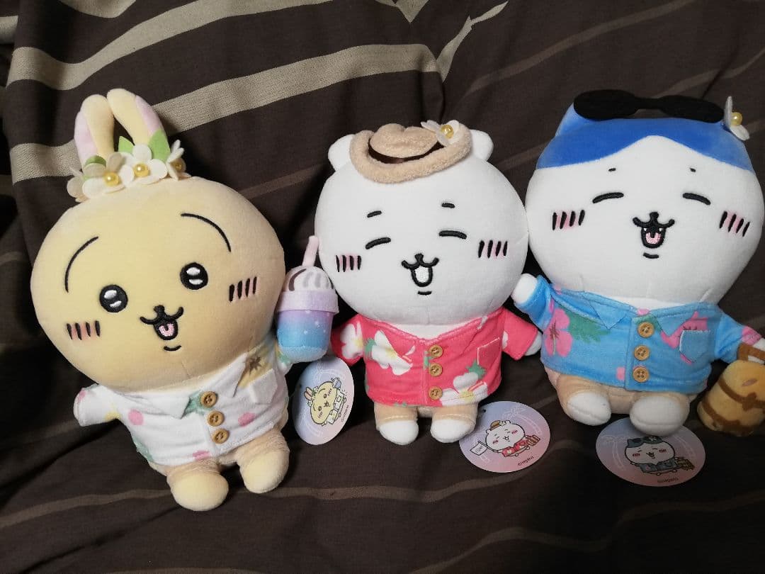ちいかわ ちいかわ観光 ぬいぐるみS ちいかわ ハチワレ うさぎ3セット