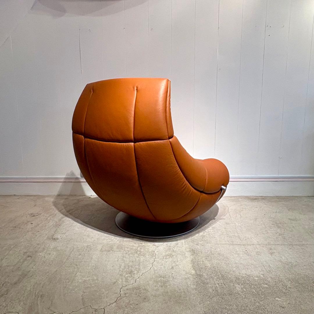 de sede スイス製　レザー ラウンジチェア