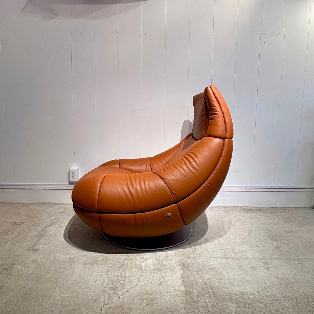 de sede スイス製　レザー ラウンジチェア
