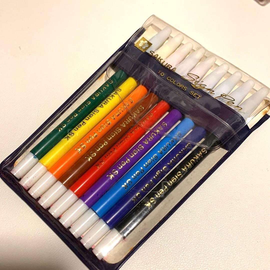 サクラサインペンSK ペン回し