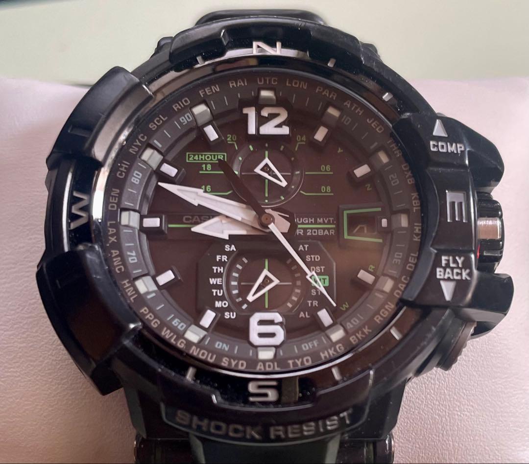 カシオG-SHOCK GWーＡ1100ソーラー電波時計