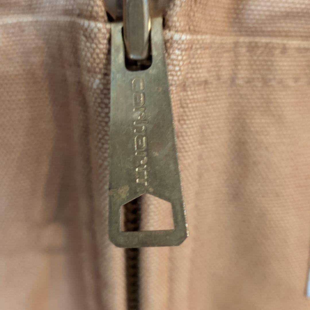 カーハート アクティブジャケット Carhartt ブラウン USA製　Mサイズ