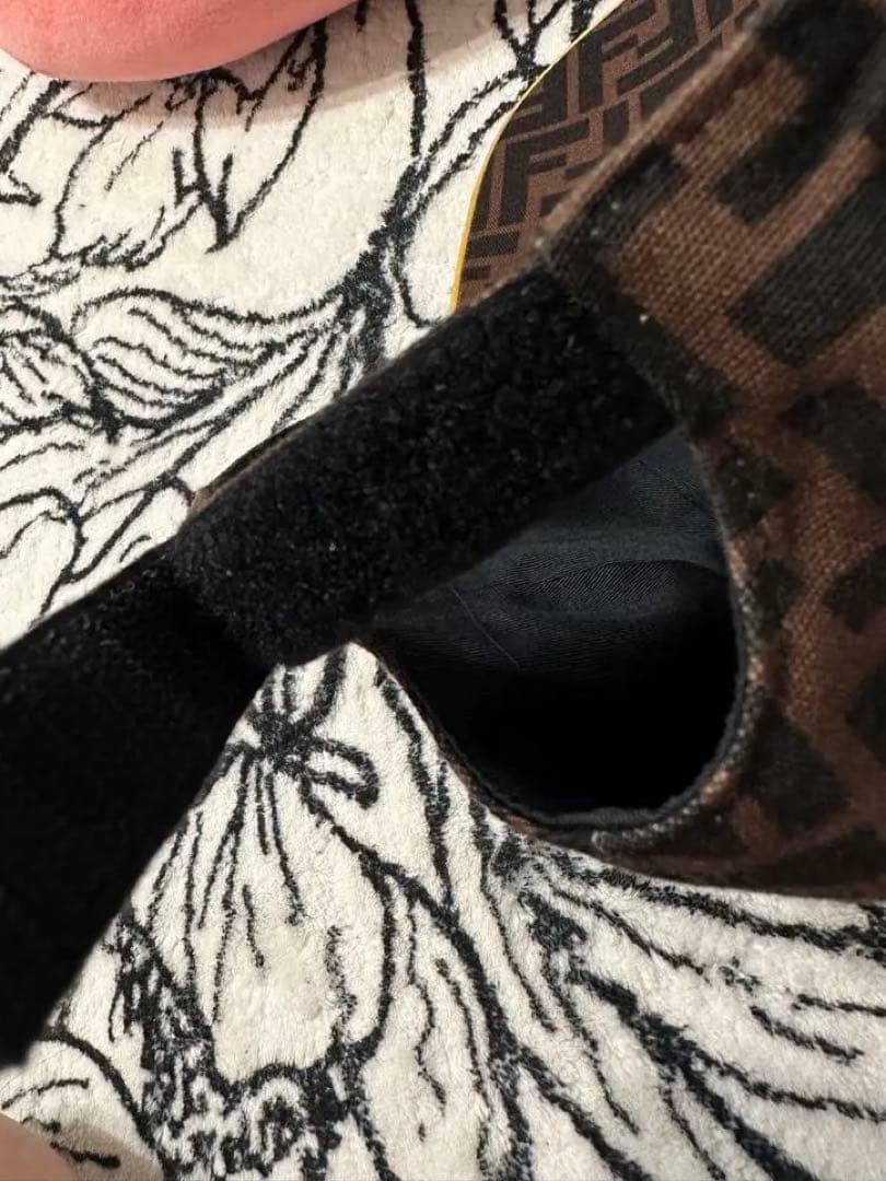 FENDI♡ズッカ柄♡イエロー♡キャップ