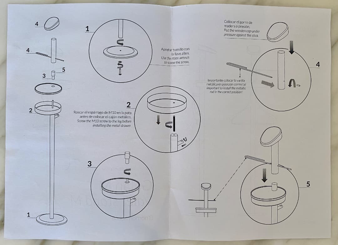 nomon GANMNTEM Valet Standリビングモチーフモティーフ