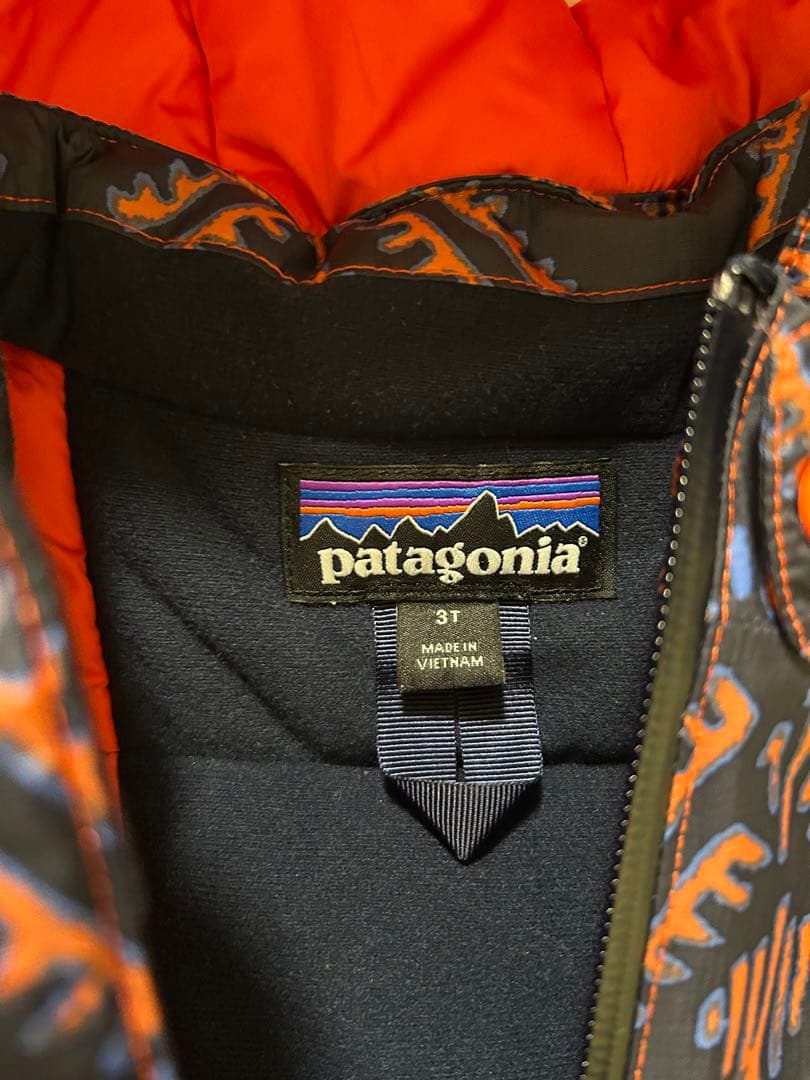 パタゴニア　スノーウェア　スキーウェア　3T 100センチ〜程度