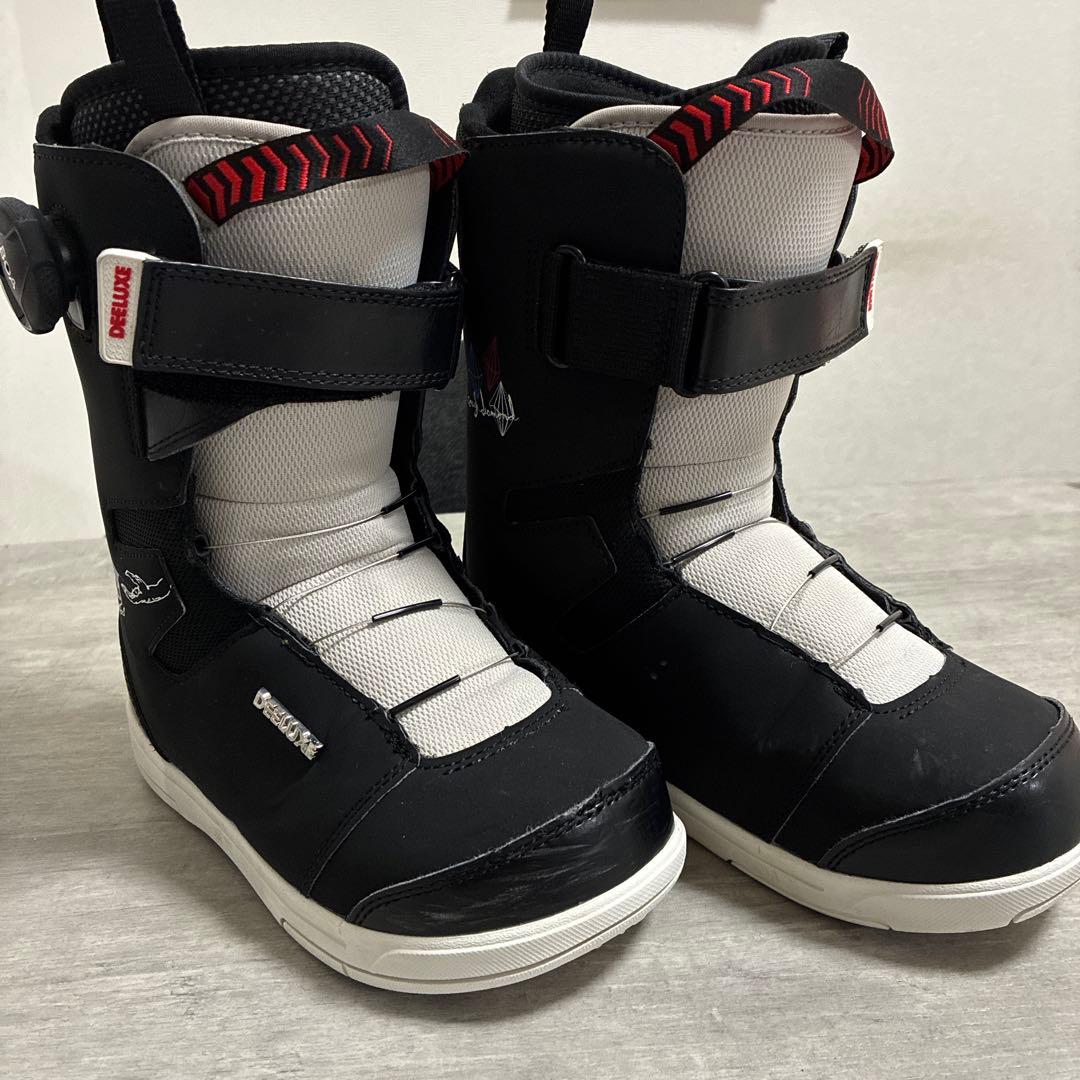 スノーボードブーツ(子ども用) 黒白