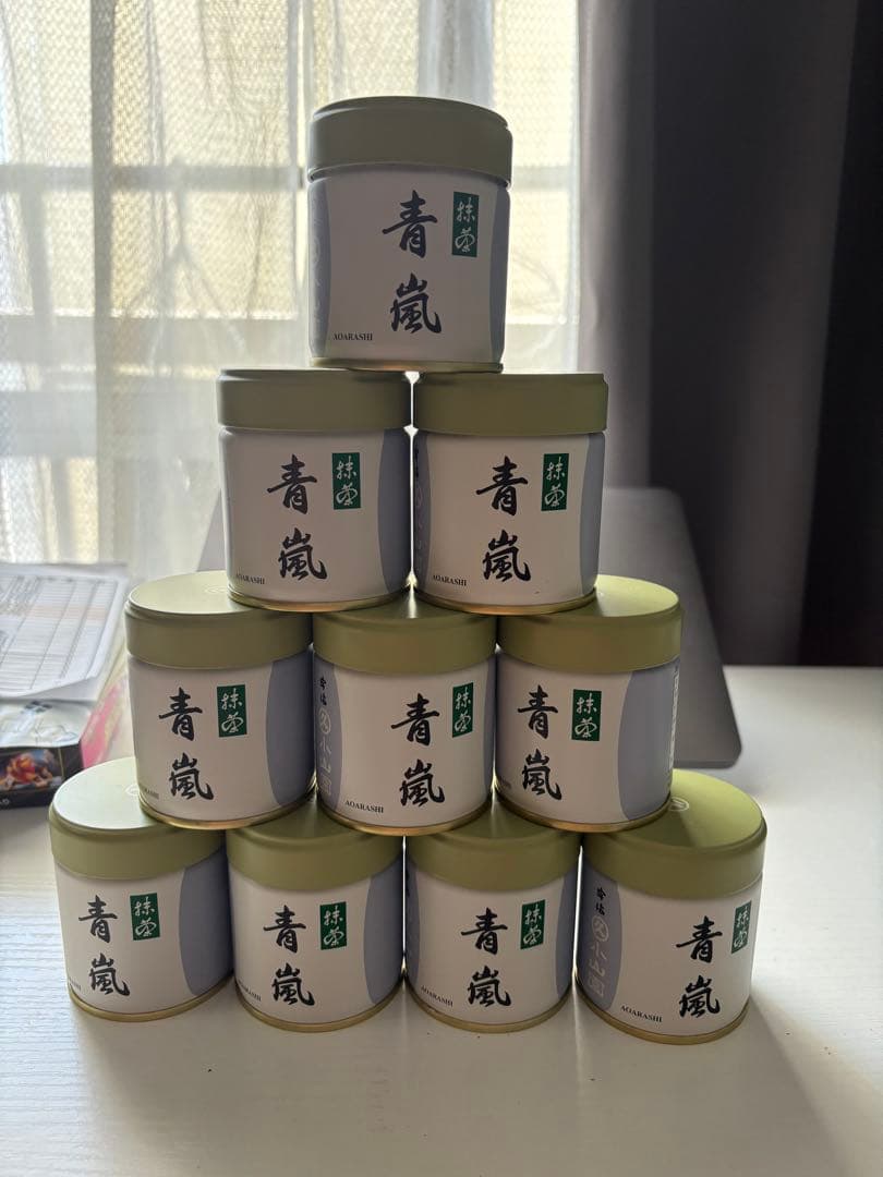 丸久小山園　抹茶　青嵐40g 10缶