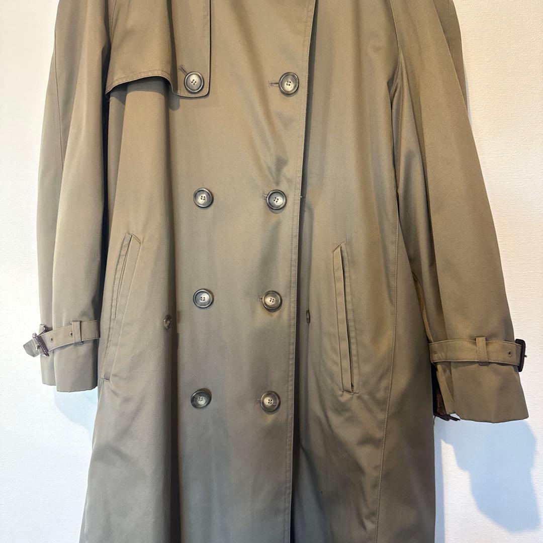 chaps Ralph Laurenカーキ ダブルブレスト トレンチコート