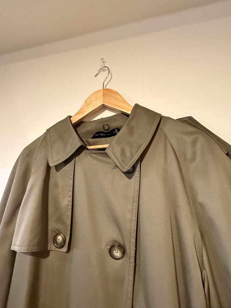 chaps Ralph Laurenカーキ ダブルブレスト トレンチコート