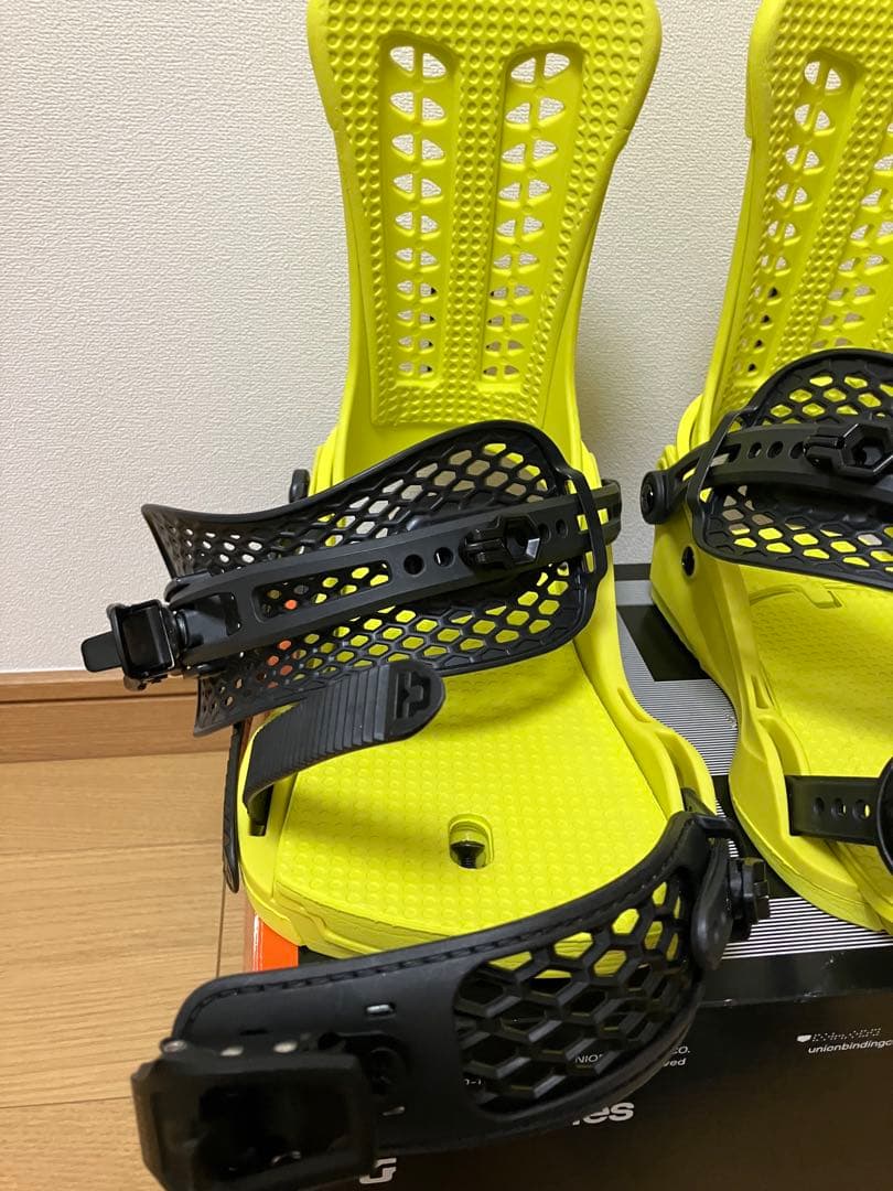 UNION force 2021/22 ビンディング Mサイズ イエロー