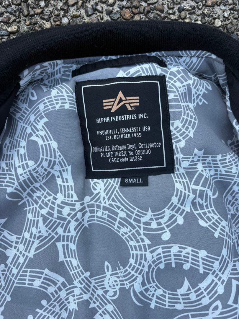 ALPHA INDUSTRIES×NUMBER(N)INE MA-1