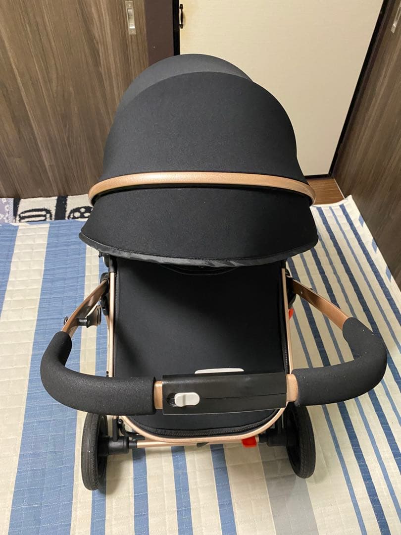 折りたたみ式 ベビーカー ブラック 美品