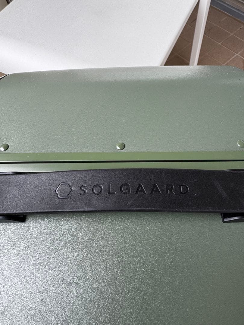 【中古】SOLGAARD ソルガード60L 時短スーツケース グリーン 随時値引