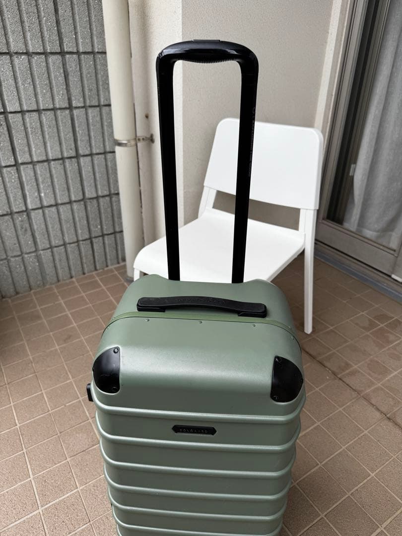 【中古】SOLGAARD ソルガード60L 時短スーツケース グリーン 随時値引