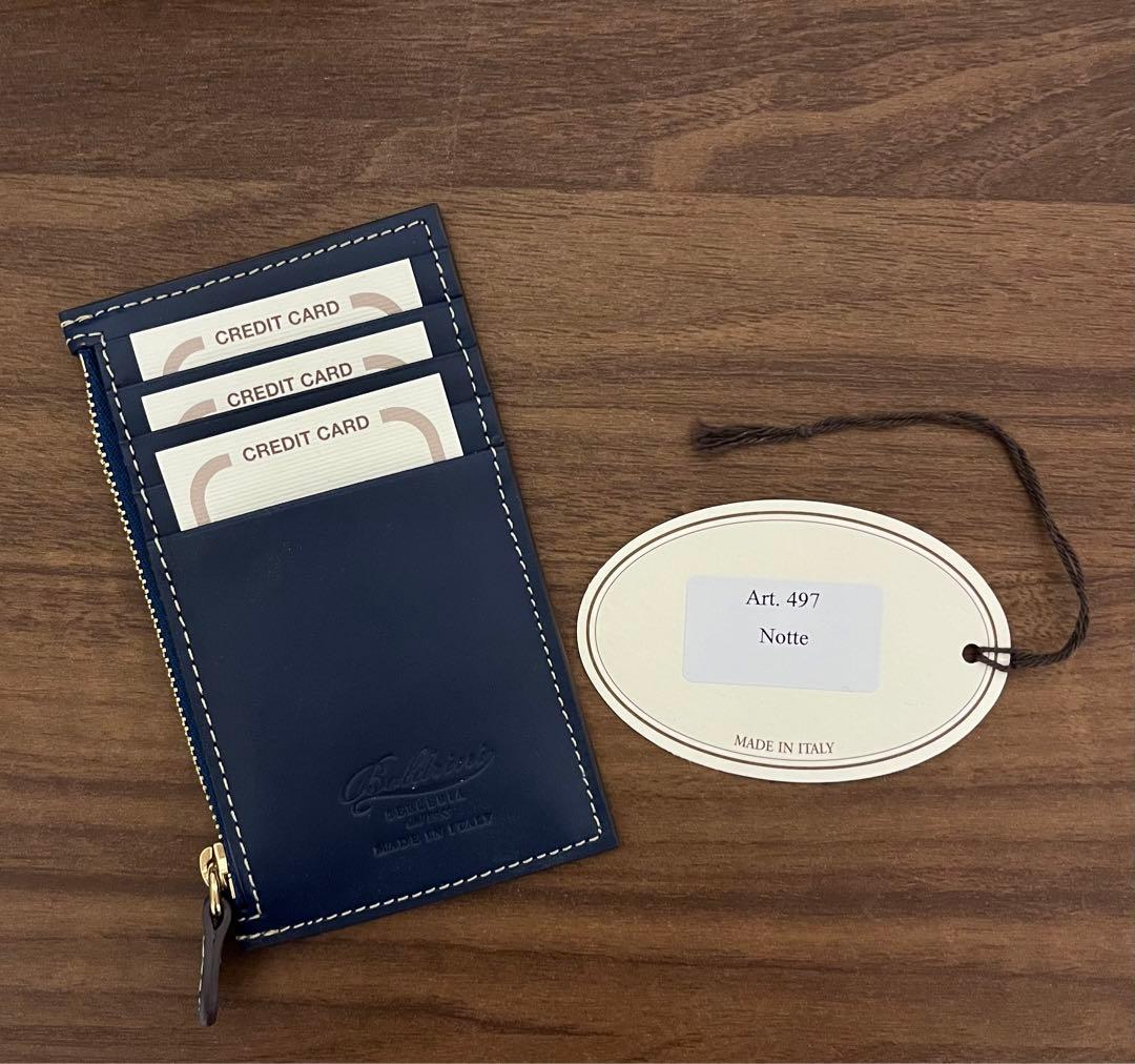 【新品未使用】BOLDRINI SELLERIA  カード収納ミニウォレット