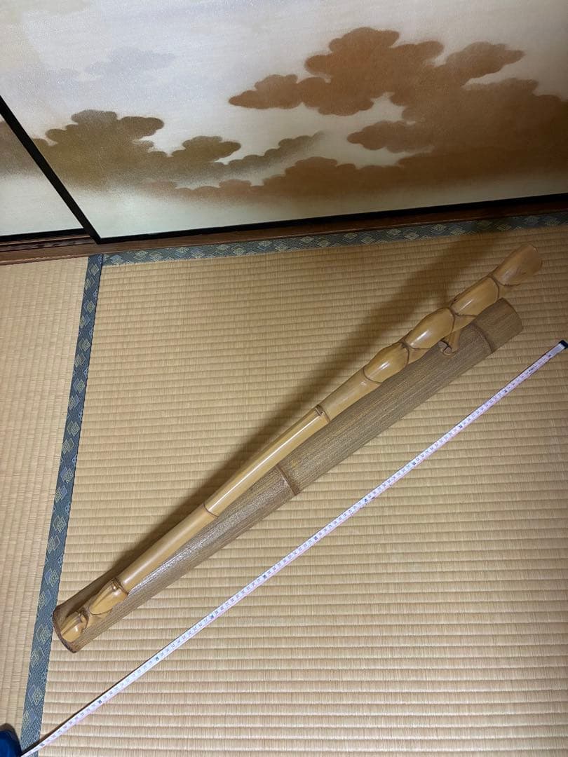 小川流煎茶道具　結界　竹製