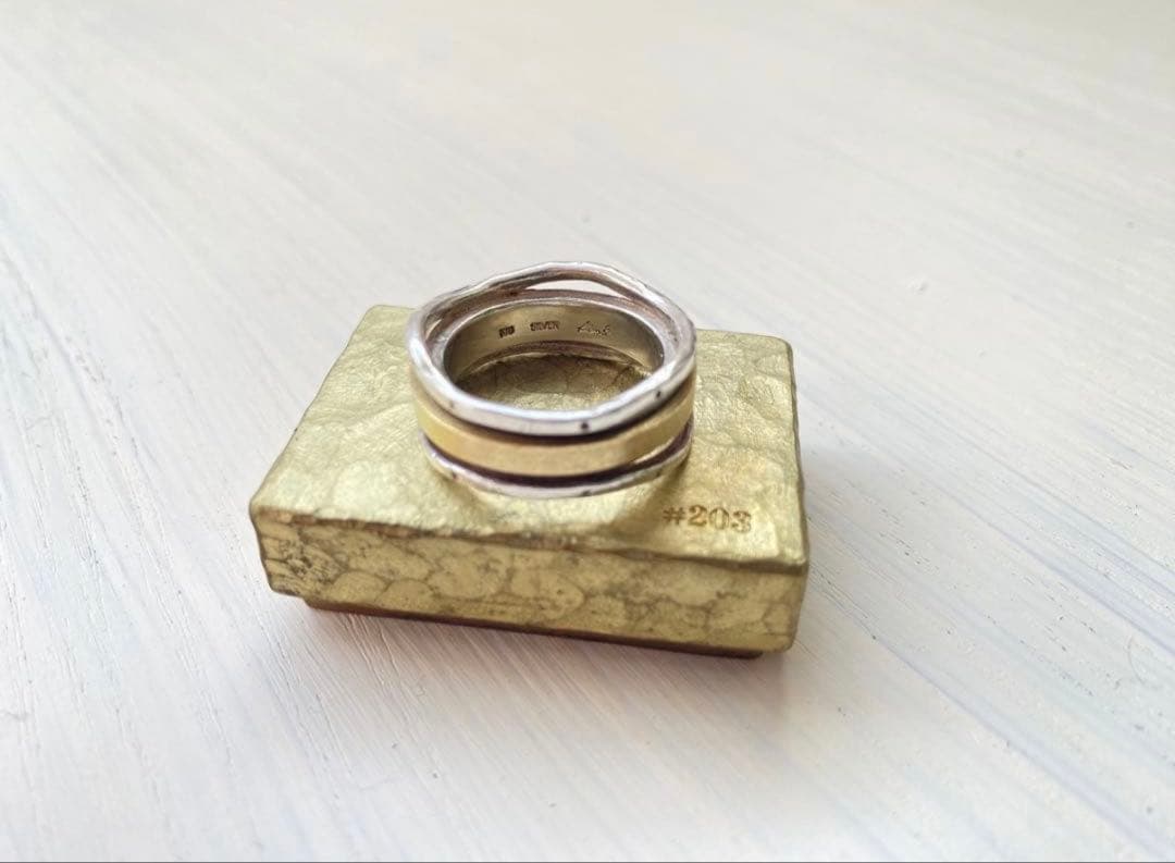 kensscratch spin Ring 18金無垢　定価22万円