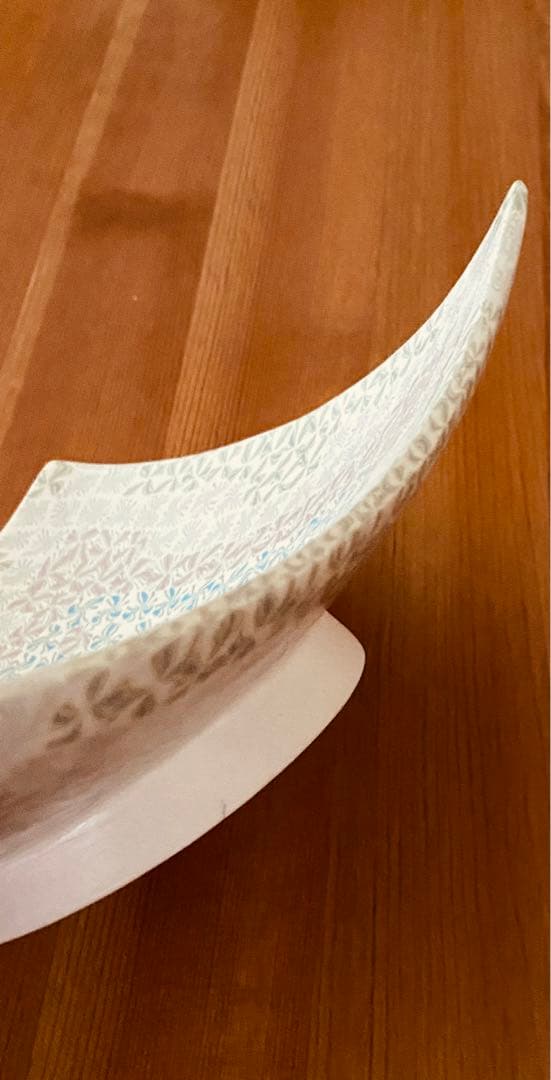 長江哲男　高台皿　　民藝