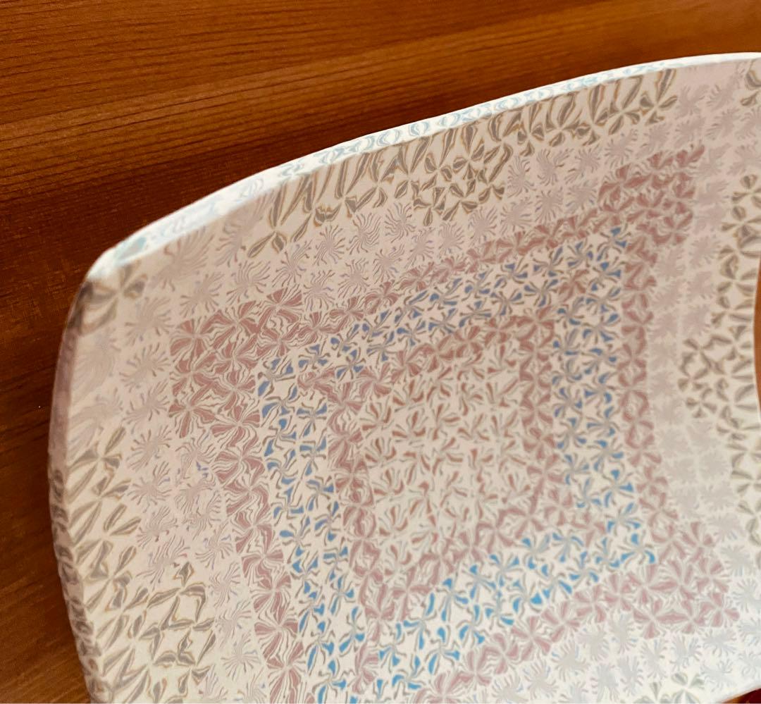 長江哲男　高台皿　　民藝