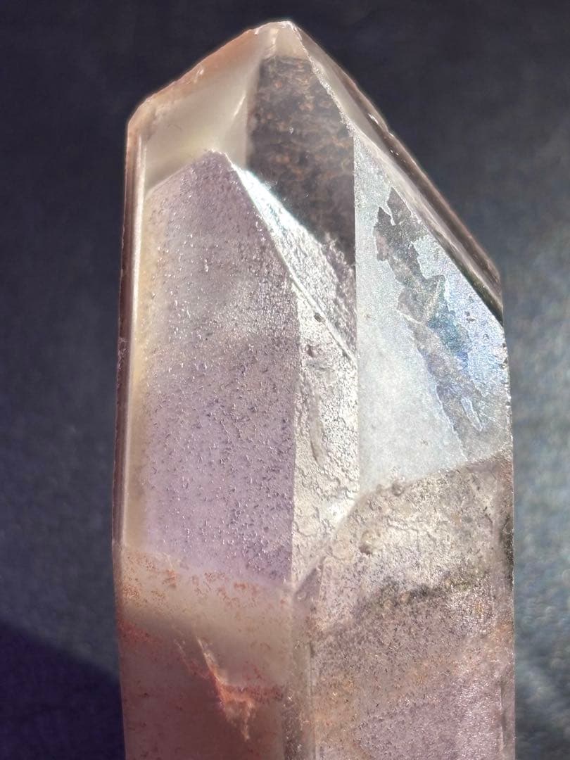 【超希少】ホワイトファントム 水晶 原石(ブラジル産) 鉱物標本