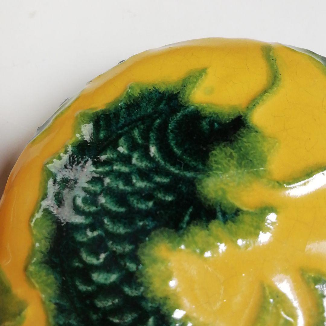 Ｗ１４　香合　『大樋焼』『荒磯』『松雲窯　泉喜仙 造』　共箱　茶道具