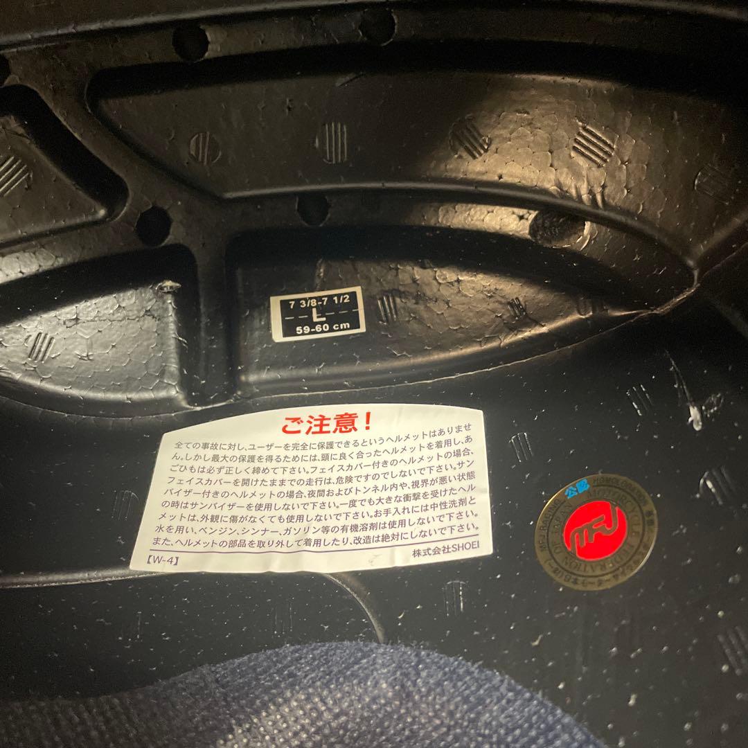 【最終値下】Shoei x-fifteen マットブラックLサイズ シールド多数