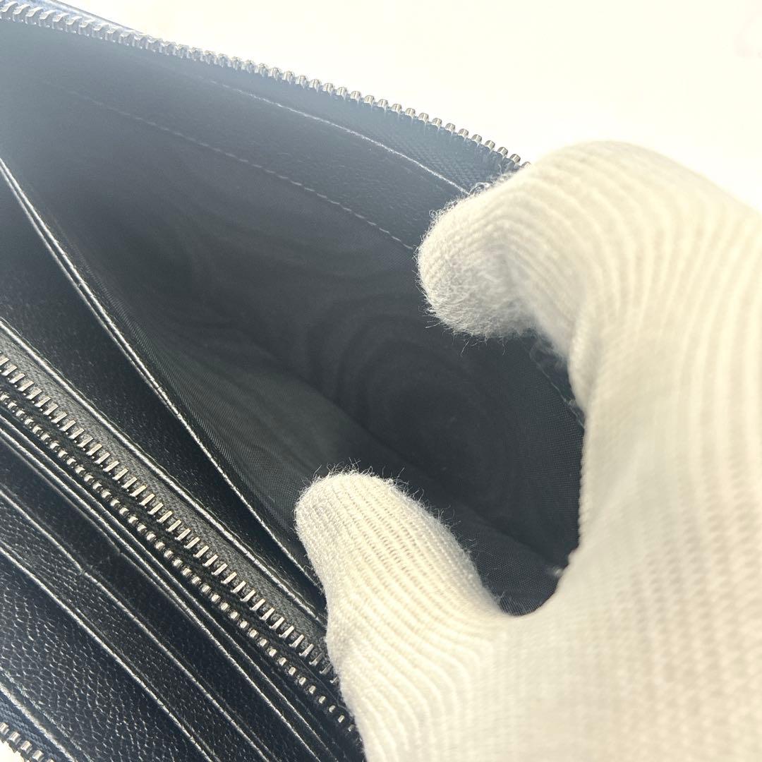 しのぶ　プラダ 長財布 ヴィッテロフェニックスレザー ネイビー