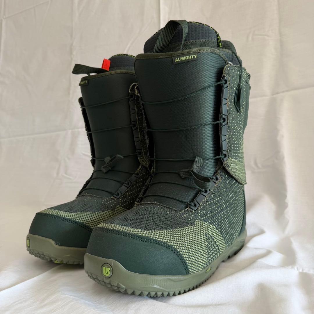 ALMIGHTY ダークグリーン スノーボードブーツ　US8
