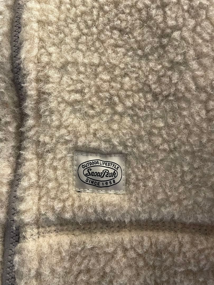 スノーピーク　Ｍ　ウール　フリース
