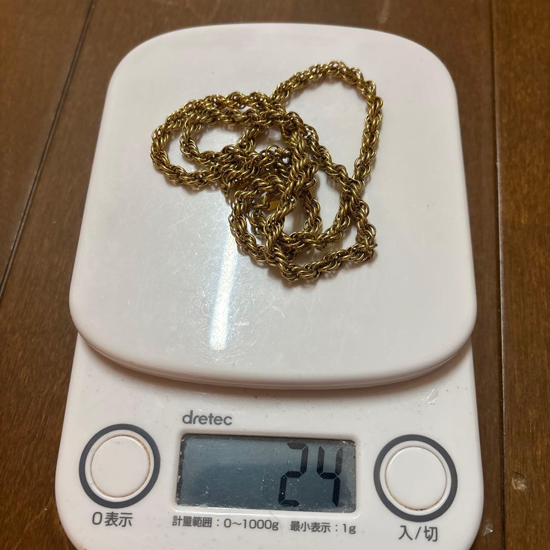 定*春様 遺品整理　金ネックレス