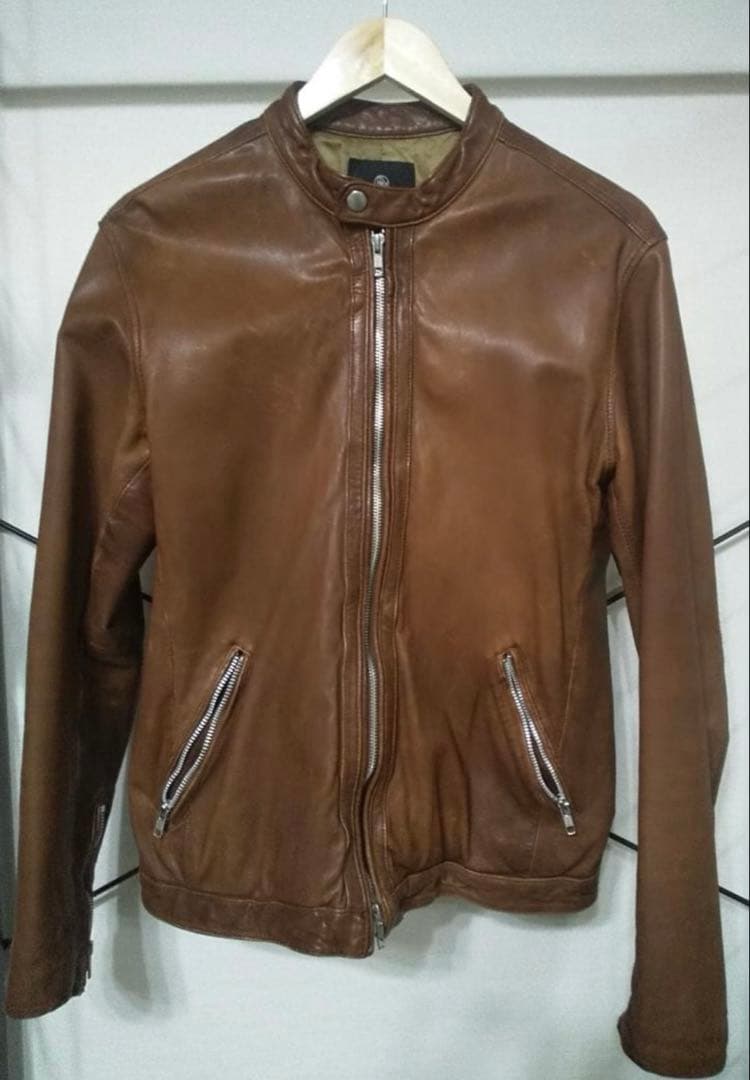 ユナイテッドアローズ 　レザージャケット　やぎ革　XL