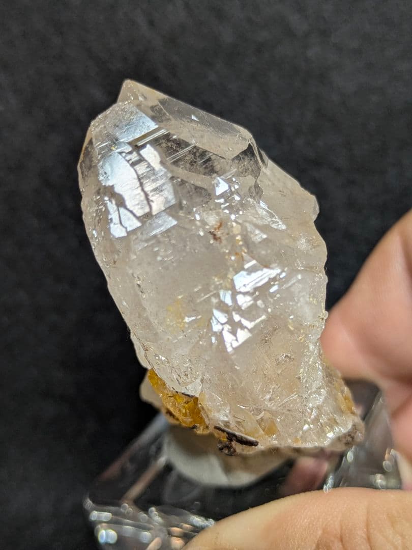 ネパール産　ガネーシュヒマール　カテドラル水晶　　階段膜が綺麗！　50グラム！