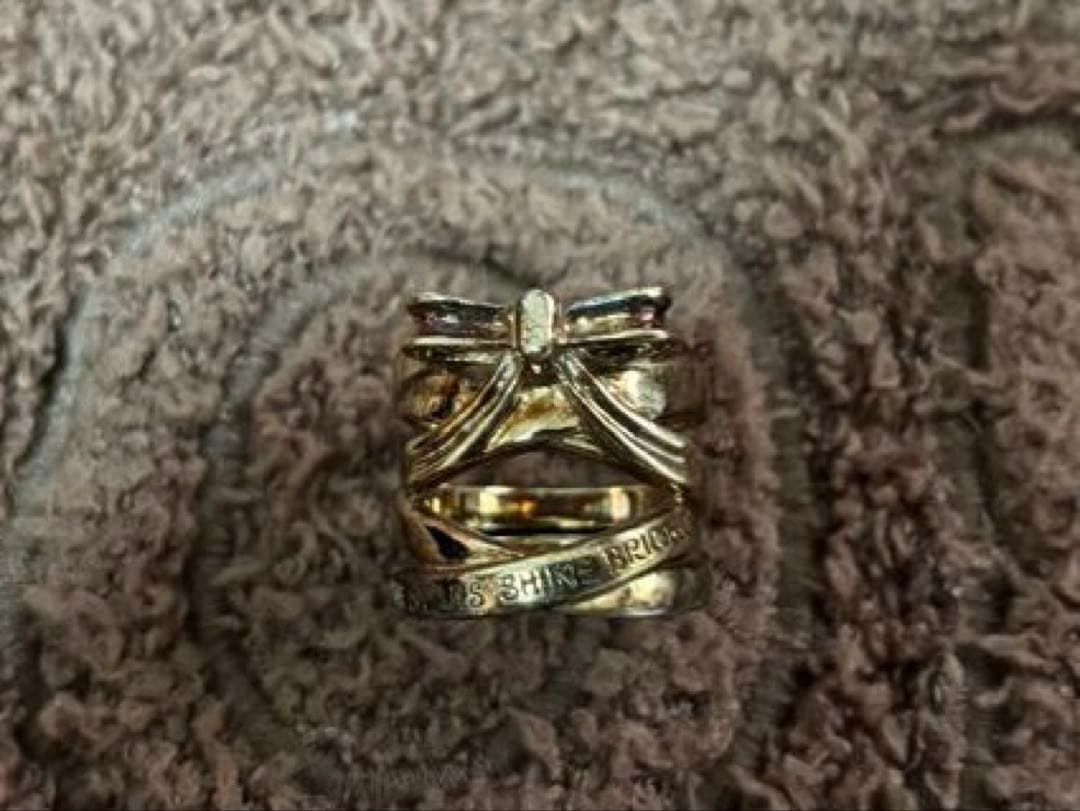 BABYTHE STARS SHINE BRIGHT レースアップリボンリング