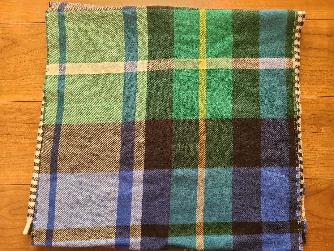 【未使用品】ジョンストンズ　Johnstons 大判ダブルフェイス　マフラー