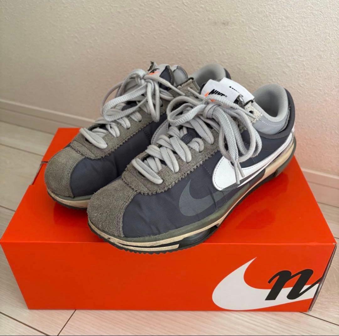 NIKE ナイキ CORTEZ SP sacai 26cm アイアングレー