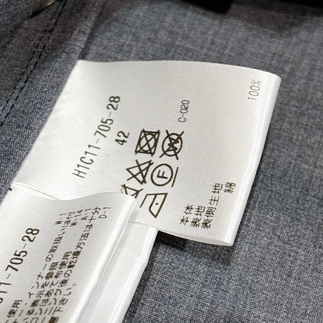 新品同様✨　マッキントッシュ　ステンカラーコート　ライナー　デニム調　42