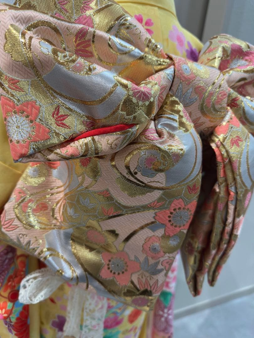 日本製　七五三　7歳　着物　フルセット　和装　和服